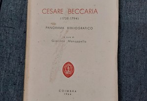 Giacinto Manuppella-Cesare Beccaria-Bibliografia-1964