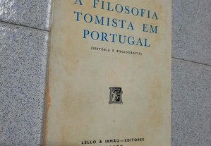 A Filosofia Tomista em Portugal (portes grátis)