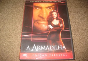 DVD "A Armadilha" com Sean Connery
