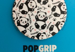Pop grip para telemvel (com Pandas) - NOVO - Portes includos
