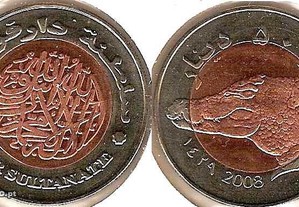 Darfur-500 Dinars 1429 (2008)-soberba bimetálica