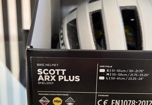 Capacete Scott ARX Plus
