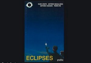LIVRO Eclipses Guia Completo de Nuno Crato etc. Acessível para a Observação dos Eclipses