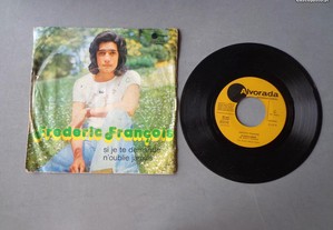 Disco single vinil - Frederic François - Si je te