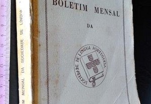 Boletim mensal da sociedade de língua portuguesa - Ano X 1959 -