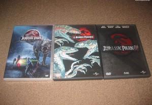 Trilogia em DVD "Jurassic Park"