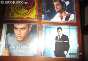 4 cd's - E. Iglesias, P. Alboran e Los del Rio