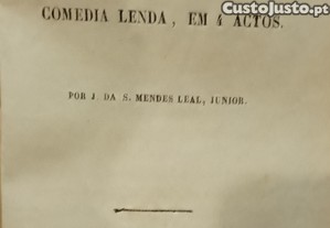 As Trez Cidras do Amor - Theatro de J. da S. Mendes Leal Jr. (1852)