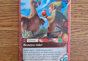 Card Besteiro Rider Bronze Fantasy Riders Panini Segunda Colecção 2019