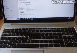 HP elitebook 850 G7 i5 16gb Ram ecr 15.6 