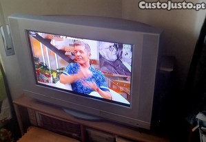 TV Televiso CRT Widescreen 28'' LG RL28FZ30RQ 100Hz Impecvel e 100% Operacional (ano 2003) c/ Comando Original