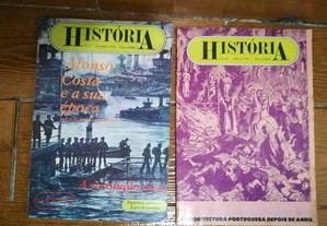 História (conjunto de 2 revistas)