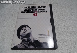DVD-One flew over the cucko`s nest-Jack Nicholson-Sem legendas PT