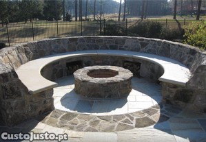 Fire Pit em Pedra