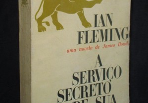 Livro A Serviço secreto de sua Majestade Ian Fleming