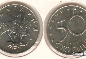 Bulgária - 50 Stotinki 1999 - soberba