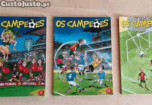 os campeões, 3 revistas, I; II e a III