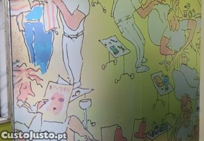 Painel de vidro cabeleireiro