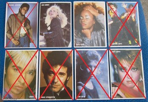 Calendários diversos Top disco stars 1985 (Várias fotos) Ler descrição