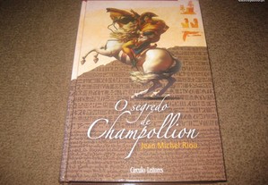 Livro "O Segredo do Champollion" de Jean-Michel Riou