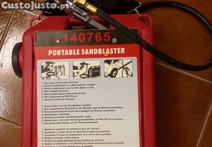 Mquina de decapar jato de areia Portatil