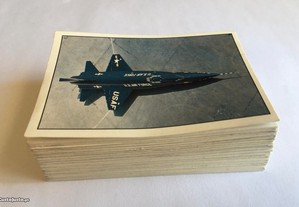 Cromos da coleção- Aviões de combate