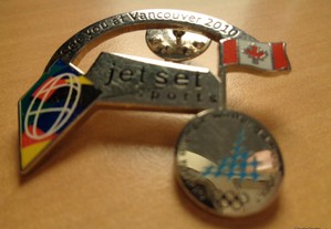 Pin Jet Sports Vancouver 2010 Of.Envio Ctt Normal