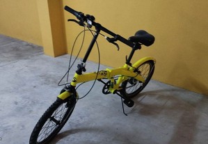 Bicicleta dobrável roda 20"