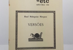 POESIA &etc Raúl Malaquias Marques // Versões 1983