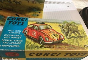Caixa reprobox Corgi Toys 256 VW 1200 East African Safari - NOVO