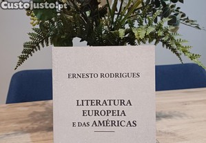 Literatura Europeia e das Américas (1ª edição assinado pealo autor)