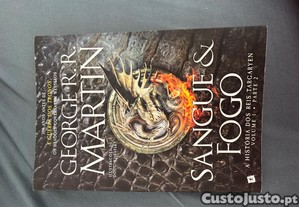 Livro Sangue e Fogo - A Hist�ria dos Reis Targaryen Volume 1, 2,de George R. R. Martin; Ilustra��o: Doug Wheatley