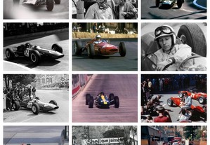 Lote de 33 fotografias do GP do Mónaco de Fórmula 1 (1964)