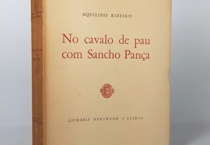 Aquilino Ribeiro // No cavalo de pau com Sancho Pança 1960 Dedicatória
