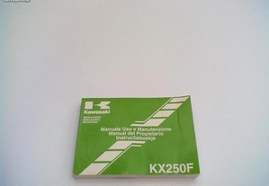 Manual do Proprietario Kawasaki KX 250F