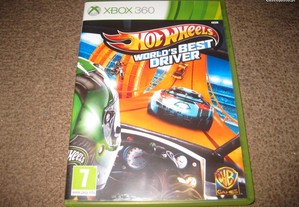 Jogo "Hot Wheels: World`s Best Driver" para a XBOX 360/Completo!