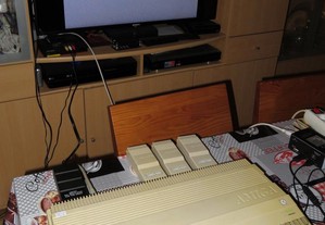 Commodore Amiga 500 modelador TV Preto