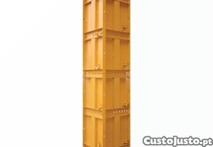 24 Chapas metlias  para confragem de pilares 2,50 x0,50