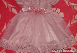 Vestido cerimónia 3/4 anos