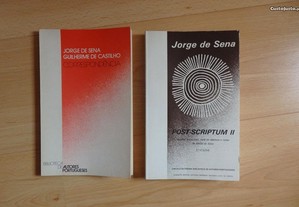 Dois livros raros de JORGE de SENA em Bom estado