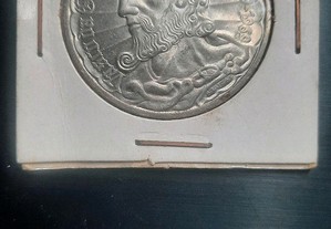 50 escudos em prata 1969 vasco da gama
