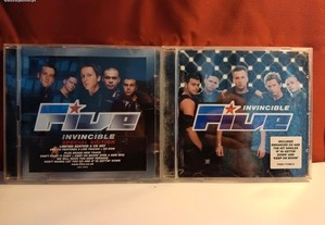 Five o album em cd Invincible 2 versoes diferentes