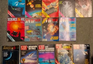 Lote de 14 revistas Science & Vie ou venda em separado