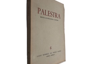 Palestra (Revista de Pedagogia e Cultura Volume 6) -