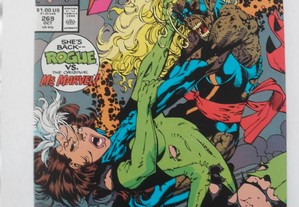 The Uncanny X-Men 269 Marvel Comics 1990 Jim Lee Chris Claremont BD Banda Desenhada