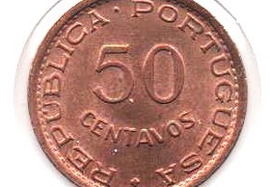 Moçambique - 50 Centavos 1957 - soberba