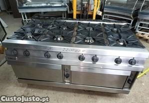 Fogão industrial a gás 8 queimadores Zanussi