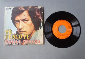 Disco single vinil - Palito Ortega - Yo Tengo Fe