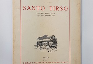 Carlos Manuel Faya Santarém // Santo Tirso Monografia 1956 Ilustrado