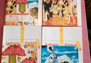 Cadernos de História A 7,8, 9 Porto Ed 12º Ano